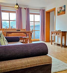 Apartment mit 1 Schlafzimmer und Schlafsofa